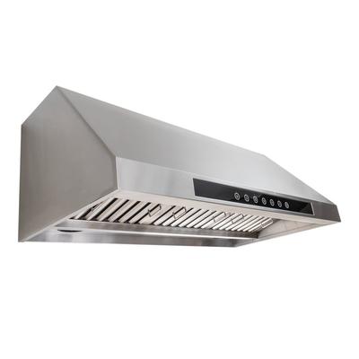 PLJW 102 Ductless convertible Under Cabinet Range Hood with Premium Stainless Steel - Max performance and quality / 48 inches wide / 430 Stainless Steel (Indoors)