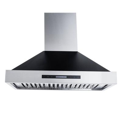 Proline King Air with Stainless Steel, White and Matte Black Finish - Dream Home Series - 550/1200 CFM, Wall-Mounted Range Hood / 36 inches wide / Stainless Steel