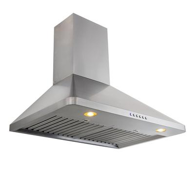 Proline PLJW 129 Indoor/Outdoor | Wall-Mounted Range Hood, Ducted, 900/1200 CFM, Stainless Steel Finish / 48 inches wide / 430 Stainless Steel (Indoors)