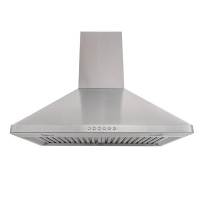 Stylish Ductless Stainless Steel Wall Mounted Range Hood, 600 CFM | Proline PLJW 129 RK600 / 30 inches wide