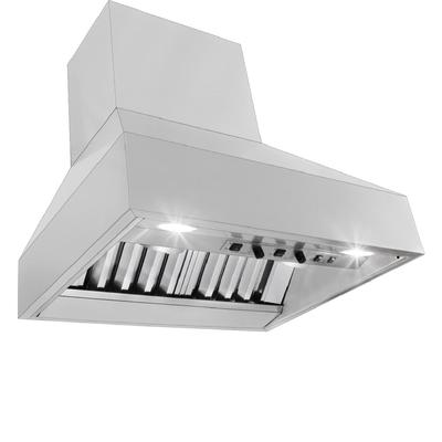 Wall Mounted Range Hood, Ducted, Variable CFM, Stainless Steel Finish, Outdoor Rated Finish option | Proline ProVWC / 54 inches wide / 304 Outdoor Rated Stainless Steel