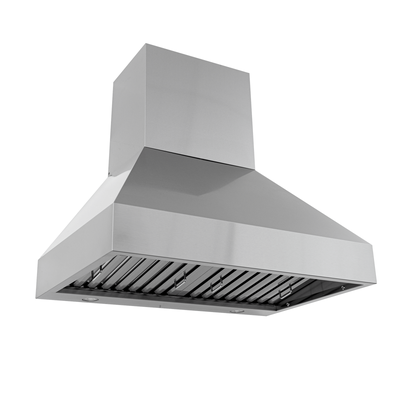 Wall Range Hood, 1200 CFM, Stainless Steel | Proline PLJW 104 / 42 inches wide / 430 Stainless Steel (Indoor)