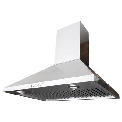 Wall-Mounted Range Hood, Ducted, 900/1200 CFM, Stainless Steel Finish | Proline PLGW 129 SC / 36 inches wide