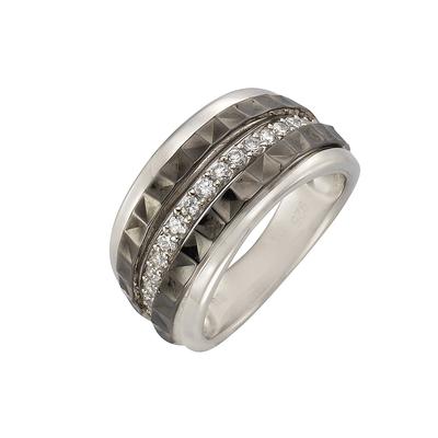 Celesta - Ring 925/- Sterling Silber Zirkonia weiß Ringe 1 ct Weiss Damen