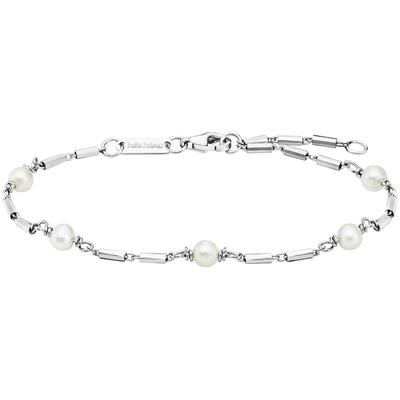 Julie Julsen - Armband 925/- Sterling Silber Perle Armbänder & Armreife 1 ct Weiss Damen