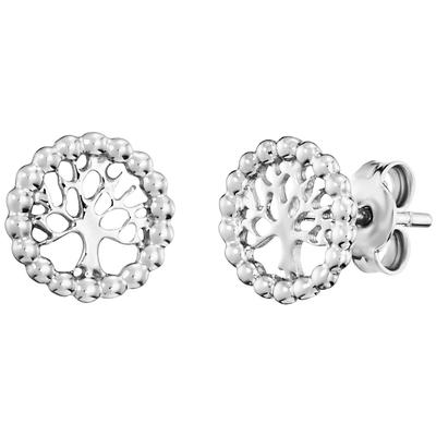 Julie Julsen - Ohrstecker 925/- Sterling Silber Ohrringe 1 ct Weiss Damen