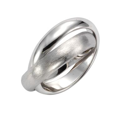 Celesta Ring 925/- Sterling Silber 058 (18,5) Weiss Damen Image