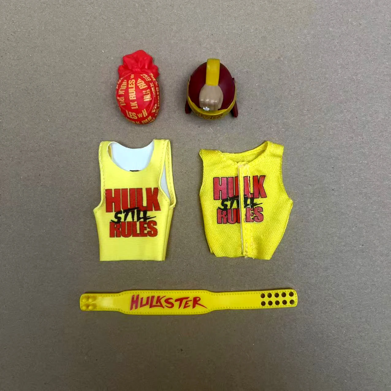 Wrestling Wrestler Roman Hulk Hogan Zubehör Spielzeug Teil Figuren Sammlung Modell Geschenk für Puppe