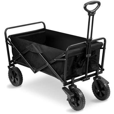 Bollerwagen faltbar Handwagen Transportwagen Gerätewagen klappbar, Vollgummi-Reifen, bis 80 kg Image