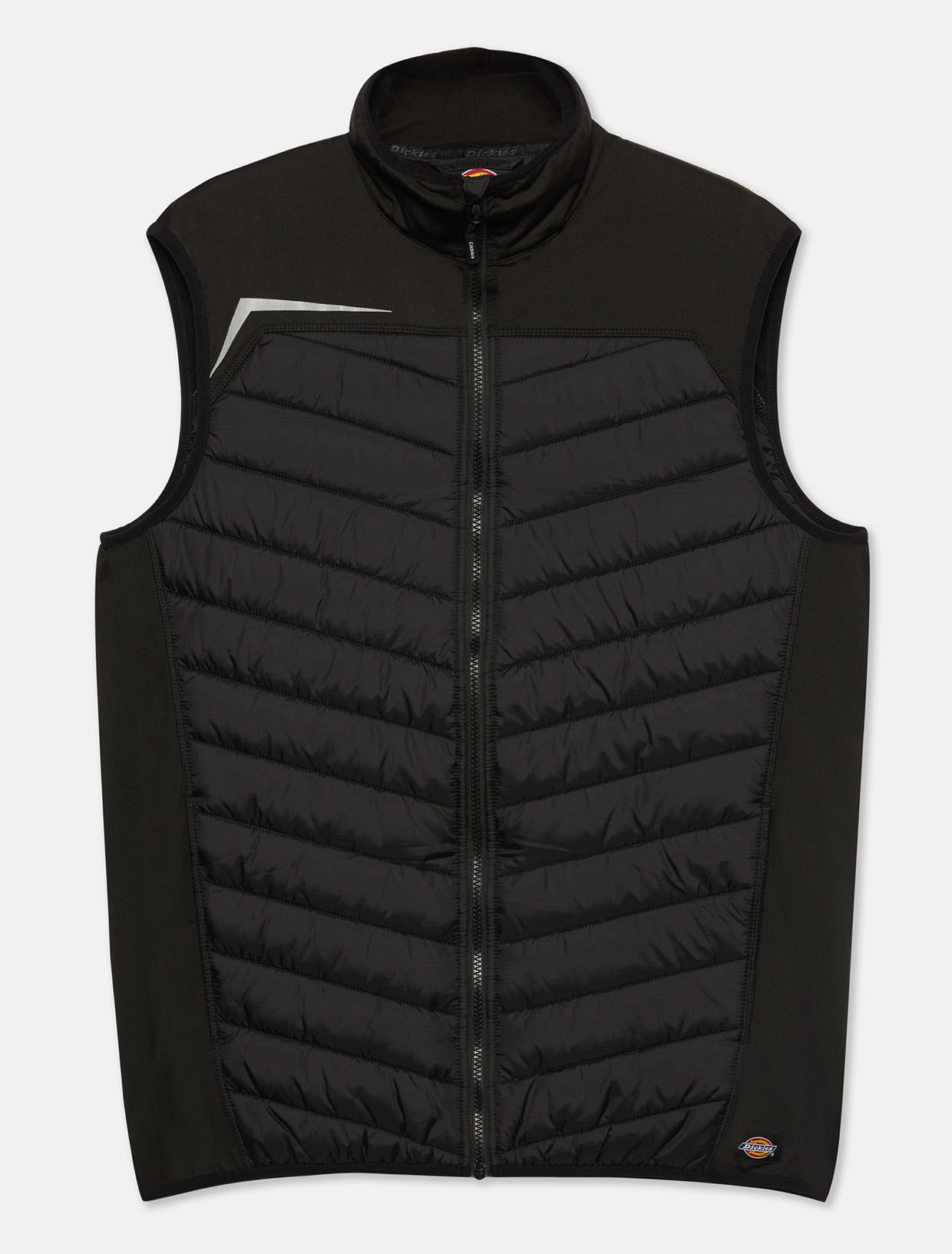 Arbeitsjacke DICKIES "Dickies Workwear Jacken GEN HYBRID B/W", Herren, Gr. XXL, schwarz, Obermaterial: 86% Polyester, 14% Elasthan; Füllung: 100% Polyester, Jacken Image