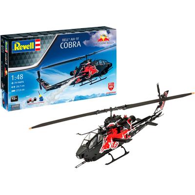 Modellbausatz REVELL "Geschenkset: Flying Bulls AH-1F Cobra", bunt, Modellbausätze, KinderH:8,9cm L:29,1cm, H:8,9cm L:29,1cm Image