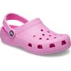Clog CROCS "Classic K", Kinder, Gr. 32, rosa, Croslite, unifarben, klassisch, Schuhe, Sommerschuh, Hausschuh, Badeschuh mit schwenkbarem Fersenriemchen