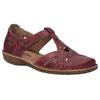 Klettschuh JOSEF SEIBEL "ROSALIE 29", Damen, Gr. 40, lila (orchidee), Leder, used, klassisch, Schuhe, Spangenschuh, Sandale, Komfortschuh mit modischer T-Spange
