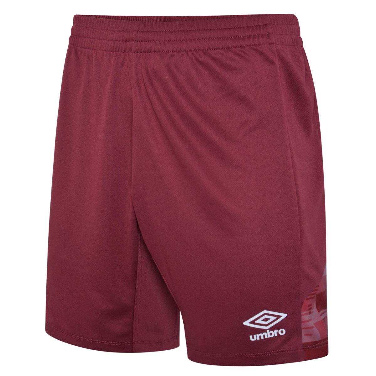Umbro - "Vier" Shorts für Kinder (Weinrot) Image