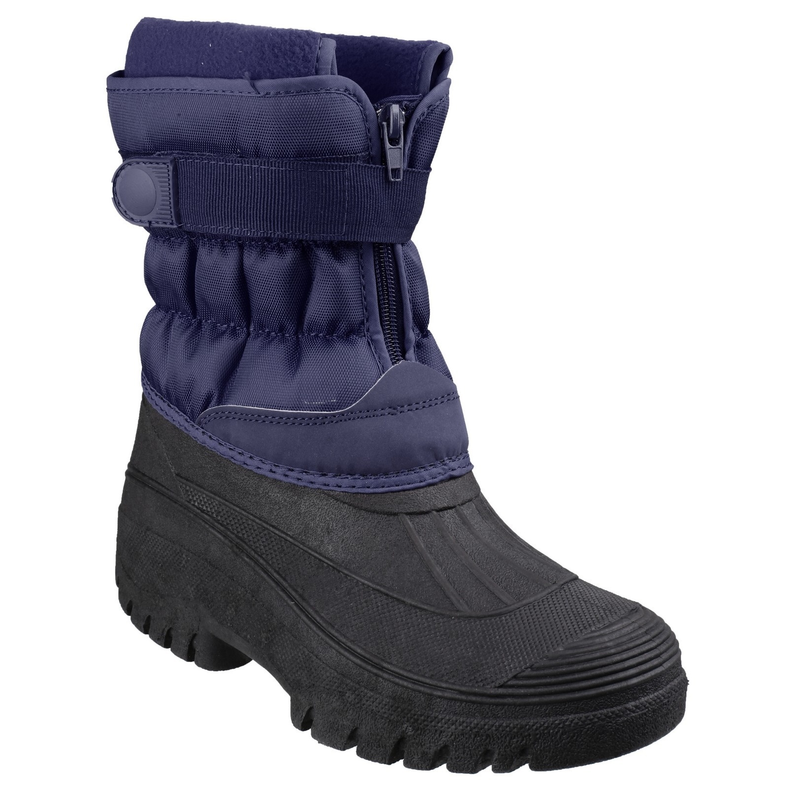 Cotswold Childrens/Kids Chase Gummistiefel (Marine) Image
