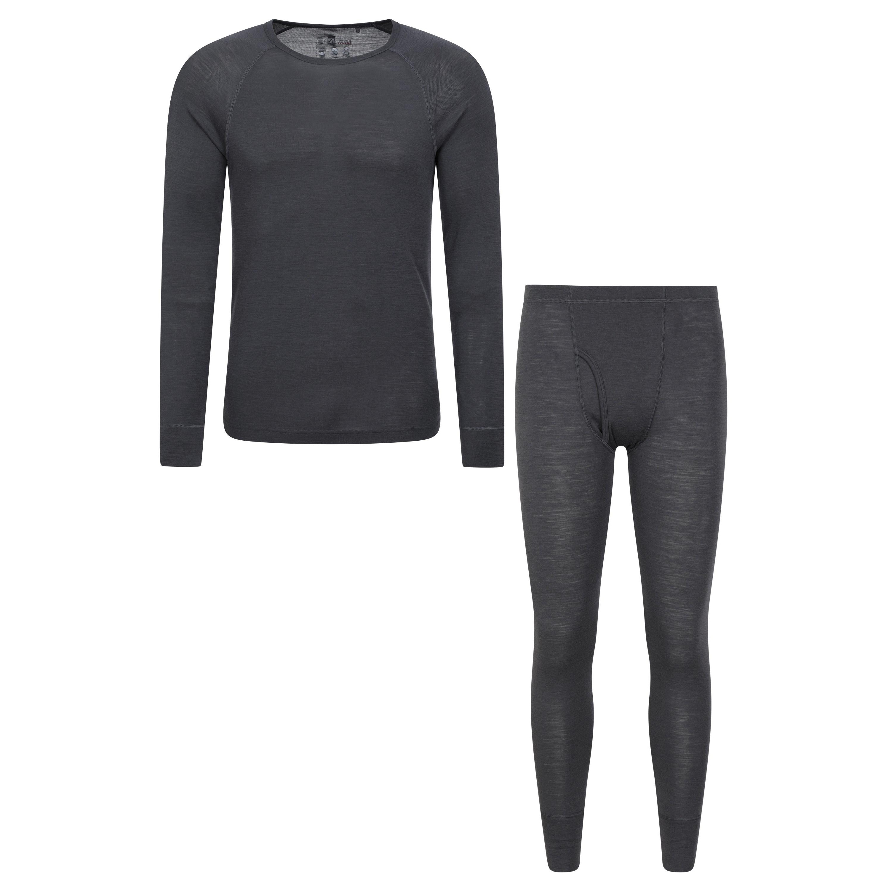 Mountain Warehouse - Thermo-Unterwäsche Set für Herren (Dunkelgrau) Image