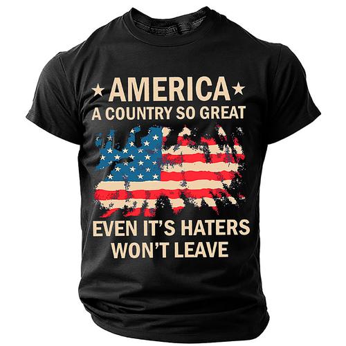 Veterans Day Men's Patriot Patriotic Veteran Veterans T Shirt Short Sleeve T shirt 3D Print Crew Neck Shirt Daily Military Street Daily Black Blue Green Summer Spring Clothing Apparel S M L XL XXL