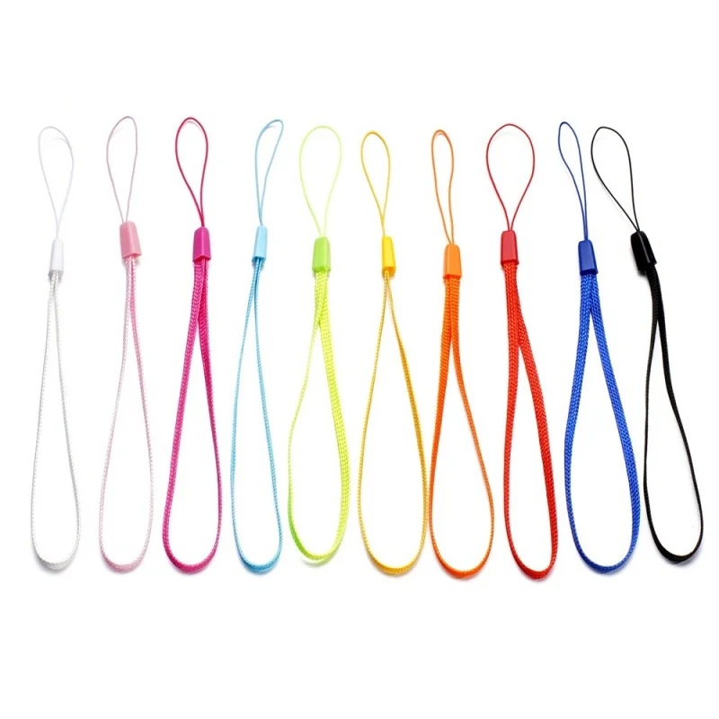 50 Pcs Nylon Lanyards for USB Flash Drive Cell Phone Key ipod Mp3 mp4 ID card badge and other Small Electronic Devices