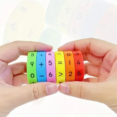Children Magnetic Math Calculation Training Toys Teaching Aids Arithmetic Learning Educational