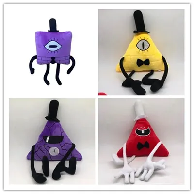 New 28cm Gravity Falls Bill Cipher Doll Birthday Gift for Kids Children Cartoon Anime Games