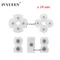 IVYUEEN 10 Sets Rubber Conductive Adhesive Button Pad Keypads for Sony PlayStation Dualshock 5 4 PS4
