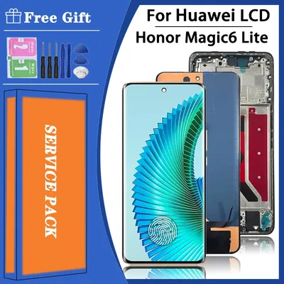 6.78'' AMOLED Magic6 Lite ALI-NX3 Display For Honor X9b LCD Screen Touch Digitizer For Honor Magic 6