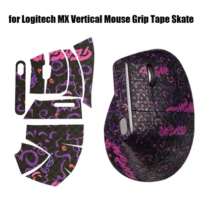 Mouse Grip Tape Skate Handmade Full Package Sticker Professional Non Slip Lizard Skin Suck Sweat Pad