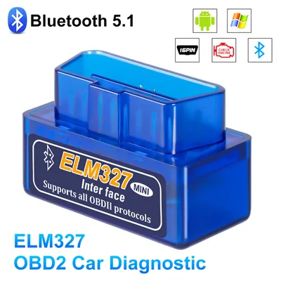 Mini Eml327 V2.1 OBD 2 Bluetooth Car Diagnostic-Tools For Android Scanner Code Support Smart Scan