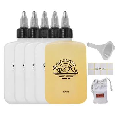 120ml Camping Seasoning Bottle Oil Dispenser Bottle HDPE Condiment Container Seasoning Jar Squeeze