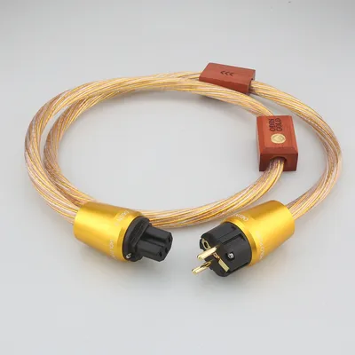 Nordost Odin Gold Hifi Power Cord Audio High Fidelity Fever Power Cable Schuko Version Power Line