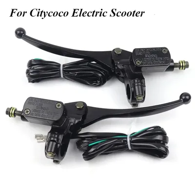 Front or Rear Brake Pump Brake Rotor Brake Pads Brake Lever Brake Hose for Citycoco Electric Scooter
