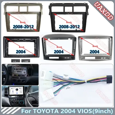 For TOYOTA 2004 VIOS GEELY MK 9INCH Car Radio Android Stereo audio screen multimedia video player