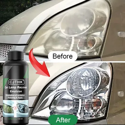 Car Headlight Restoration Polishing Kits Headlamp Scratch Remover Repair Cleaning Paste Remove