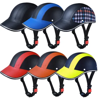 New Baseball Helmet Motorcycle Half Baseball Cap Bike Men Classic Scooter Mountain Light Women