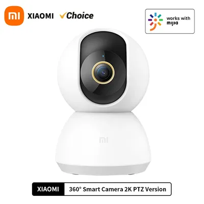 Xiaomi 360° Smart Home Security Camera Mi PTZ 2K Webcam 1296P 3 Megapixel AI Human Detection Night