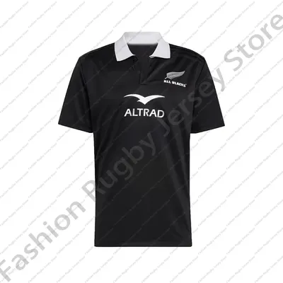 All Blacks 24/25 Supporters Rugby Jersey Clothes Men Kids Children T Shirt Team Sportswear Tee
