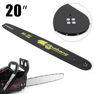Areyourshop 20" CHAINSAW GUIDE BAR for 52CC 58CC 62CC 68CC 76 Drive Links 0.325" 0.058G