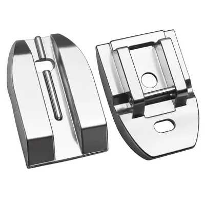 Concealed Invisible Zipper Presser Foot For Low Shank Snap-On Singer Brother Juki Babylock Domestic Sewing Machine Accessories