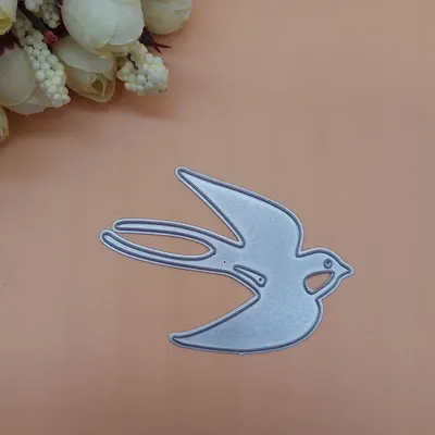 Spring Bird Swallow Fly New Cutting Dies Scrapbooking Dies Metal Embossing Stamps and die for Card Making DIY
