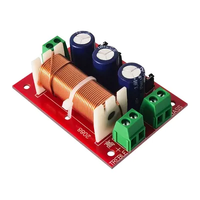 YLY-2088 400W Adjustable 2 Way Crossover Filters Module Audio Speaker Frequency Divider Full Range