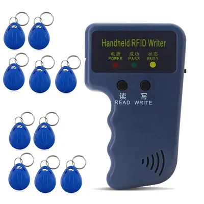 Handheld Flipper Zero RFID Duplicator Card Reader 125KHz EM4100 Copier Writer Programmer T5577