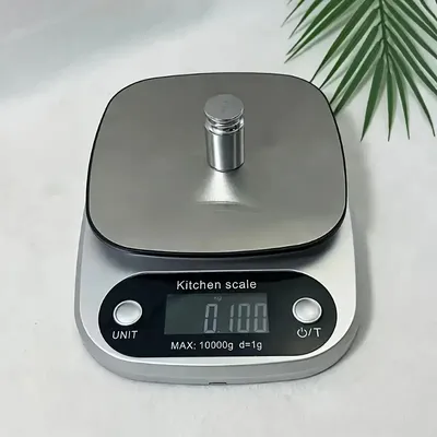 1pc Accurate Digital Kitchen Scale for Cooking and Baking - 22lb Capacity in Grams and Ounces