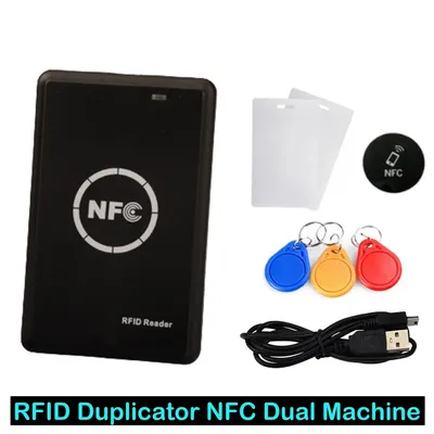 RFID NFC Multi-frequency Copier ID IC Smart Chip Duplicator 125KHZ 13.56MHZ Tag Clone CUID T5577