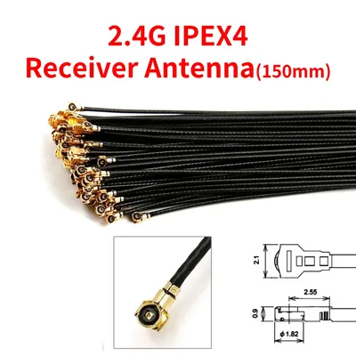 150mm 2.4g Receiver IPEX4 Interface Bluetooth Aircraft Model Remote Control Antenna High Sensitivity