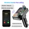 Bluetooth 5.0 Car Charger Dual USB Type C Quick Charge Hands-free Call Kit FM Transmitter MP3 Player