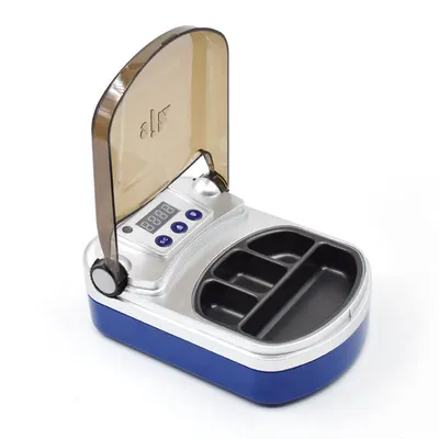 4 Well Dental Digital Wax Heater Dipping with LED Display Thermostatic Controlled Dental Lab Use Wax