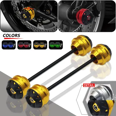 tmax Motorcycle Rear Axle Fork Wheel Crash Slider Cap Falling Protector Pad For TMAX 530 DX SX TMAX560 TechMax 2017-2024