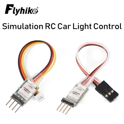 DUMBORC RC Light Controller LED Switch Panel System Turn on/Off 3CH for RC Car Vehicle RC Mini Car