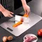 Stainless Steel Panel and Chopping Board Kitchen Household Thickened Double Sided Cutting Board
