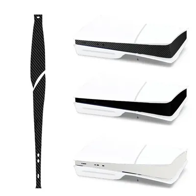 Game Console Center Sticker For PS5 Slim Dust-proof Sticker Host Center Decals Matte Carbon Fiber For PS5 Sticker